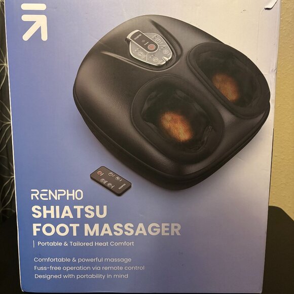 RENPHO Foot Massager Machine with Heat - Picture 1 of 3